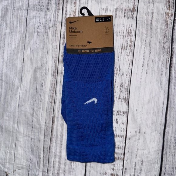 Nike Other - Nike Unicorn Dri-FIT ADV Multisport Crew Socks Blue FZ3399-480 Mens 8-12 Large